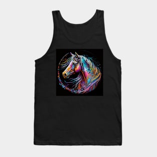 Rainbow Horse Tank Top